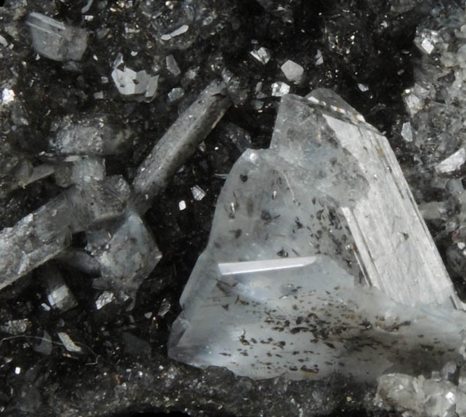 Whewellite with Smythite from Paitzdorf, Ronneburg, Thringen, Germany