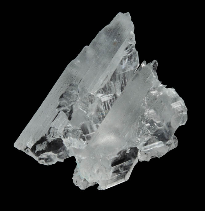 Gypsum var. Selenite from Prospect Park Quarry, Prospect Park, Passaic County, New Jersey