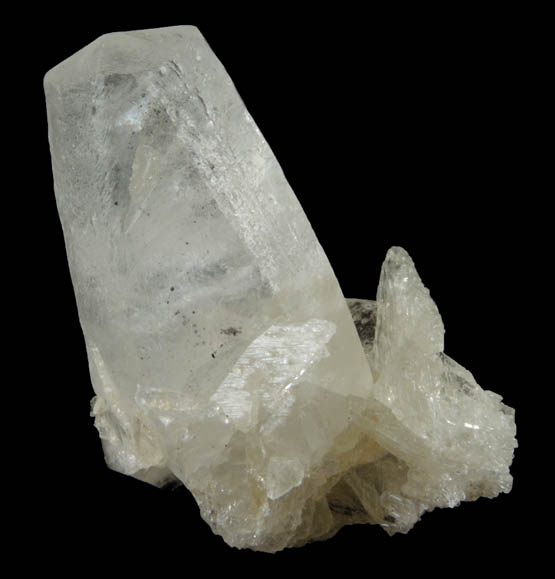 Calcite with Barite from State Rt. 37 road cut , Harrodsburg, Monroe County, Indiana