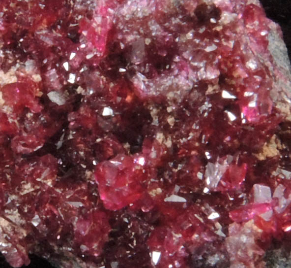 Roselite from Bou Azzer District, Anti-Atlas Mountains, Tazenakht, Ouarzazate, Morocco