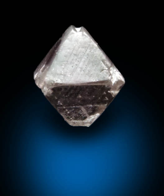 Diamond (0.29 carat pink octahedral crystal) from Sakha (Yakutia) Republic, Siberia, Russia