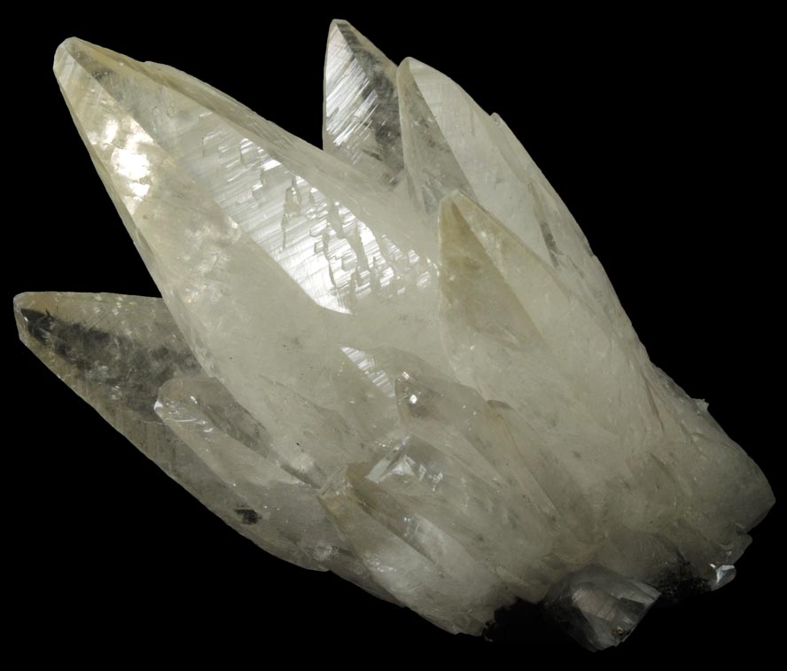 Calcite with phantom-growth zones from Sweetwater Mine, Viburnum Trend, Reynolds County, Missouri