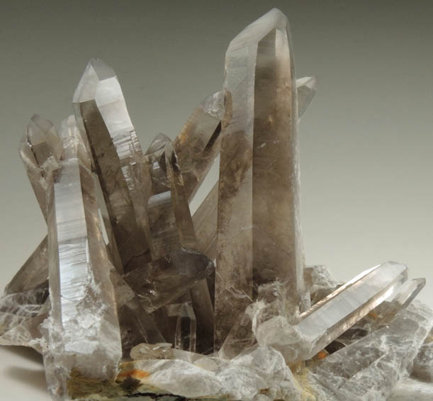 Quartz var. Smoky Quartz from Smoky Bear Quartz Claim, Sierra Blanca, White Mountain Wilderness, Lincoln County, New Mexico