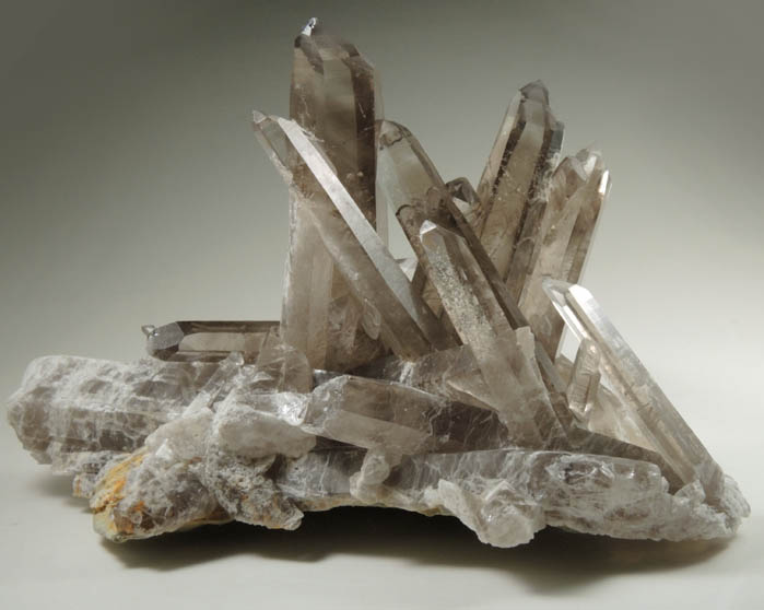 Quartz var. Smoky Quartz from Smoky Bear Quartz Claim, Sierra Blanca, White Mountain Wilderness, Lincoln County, New Mexico