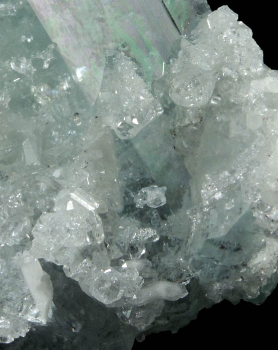 Datolite with Quartz from Borosilikatnoye deposit, Dalnegorsk, Primorskiy Kray, Russia