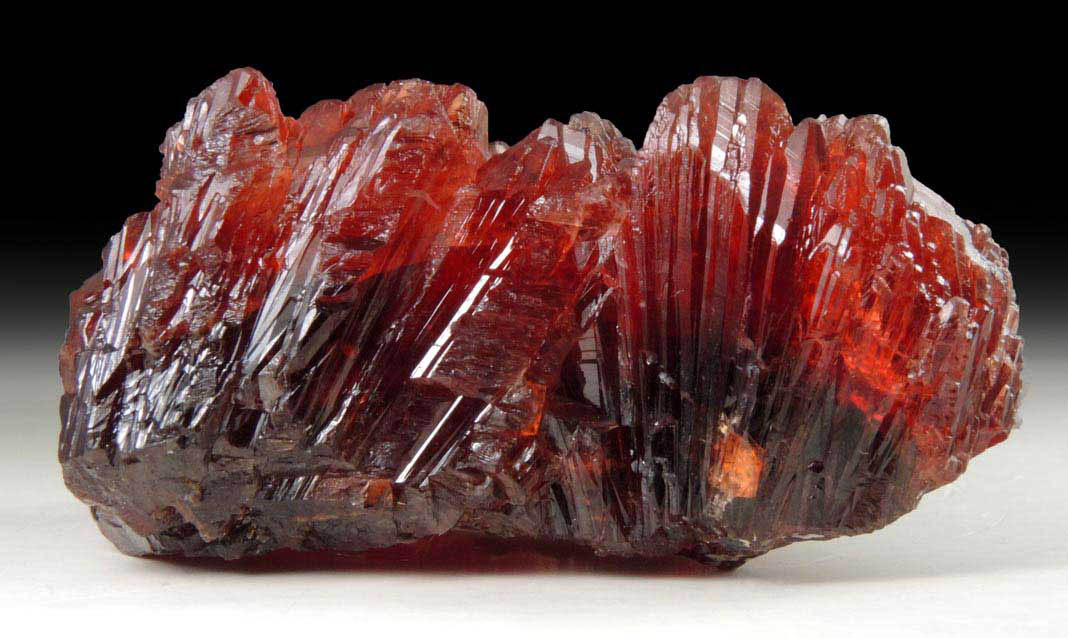 Rhodochrosite from N'Chwaning Mine, Kalahari Manganese Field, Northern Cape Province, South Africa