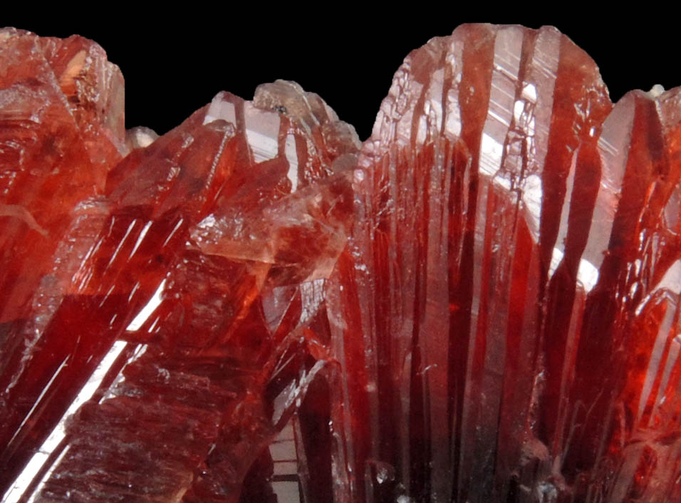 Rhodochrosite from N'Chwaning Mine, Kalahari Manganese Field, Northern Cape Province, South Africa