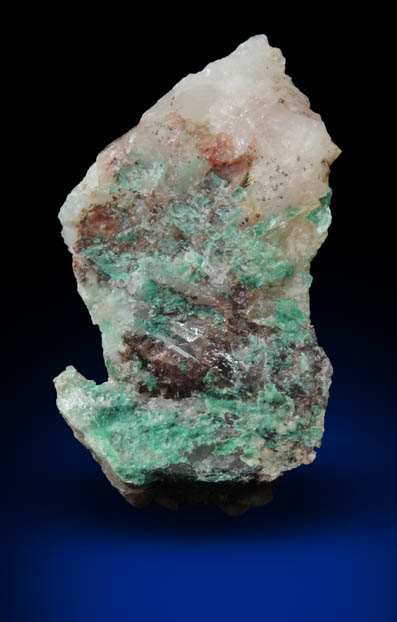 Bayldonite on Quartz from Frijole Prospect, Helvetia District, Pima County, Arizona