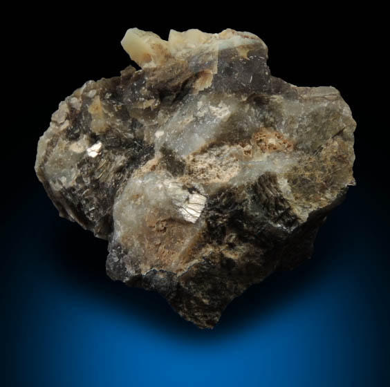 Enstatite var. Bronzite from Coverack, Cornwall, England