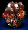 Vanadinite from Mibladen, Haute Moulouya Basin, Zeida-Aouli-Mibladen belt, Midelt Province, Morocco