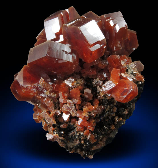 Vanadinite from Mibladen, Haute Moulouya Basin, Zeida-Aouli-Mibladen belt, Midelt Province, Morocco