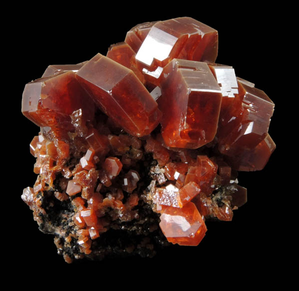 Vanadinite from Mibladen, Haute Moulouya Basin, Zeida-Aouli-Mibladen belt, Midelt Province, Morocco