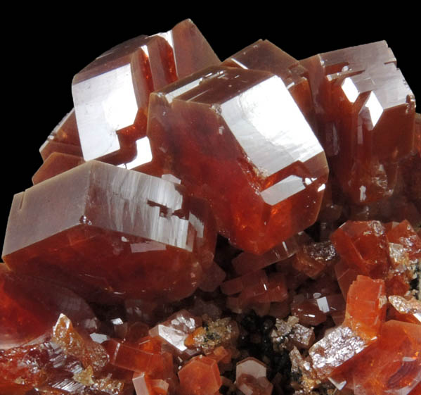 Vanadinite from Mibladen, Haute Moulouya Basin, Zeida-Aouli-Mibladen belt, Midelt Province, Morocco