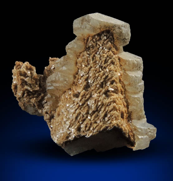 Calcite over Dolomite on Calcite from Skitchewaug Trail Quarry, Springfield, Windsor County, Vermont