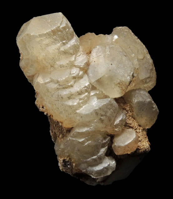 Calcite over Dolomite on Calcite from Skitchewaug Trail Quarry, Springfield, Windsor County, Vermont