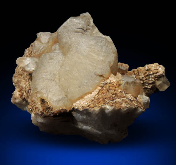 Calcite over Dolomite on Calcite from Skitchewaug Trail Quarry, Springfield, Windsor County, Vermont