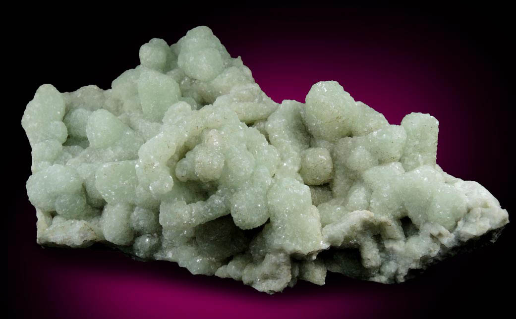 Prehnite pseudomorphs after Glauberite from Fanwood Quarry (Weldon Quarry), Watchung, Somerset County, New Jersey