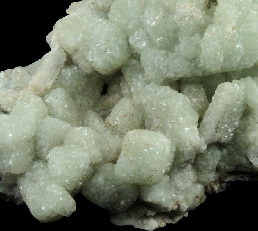 Prehnite pseudomorphs after Glauberite from Fanwood Quarry (Weldon Quarry), Watchung, Somerset County, New Jersey