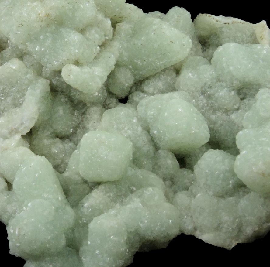 Prehnite pseudomorphs after Glauberite from Fanwood Quarry (Weldon Quarry), Watchung, Somerset County, New Jersey