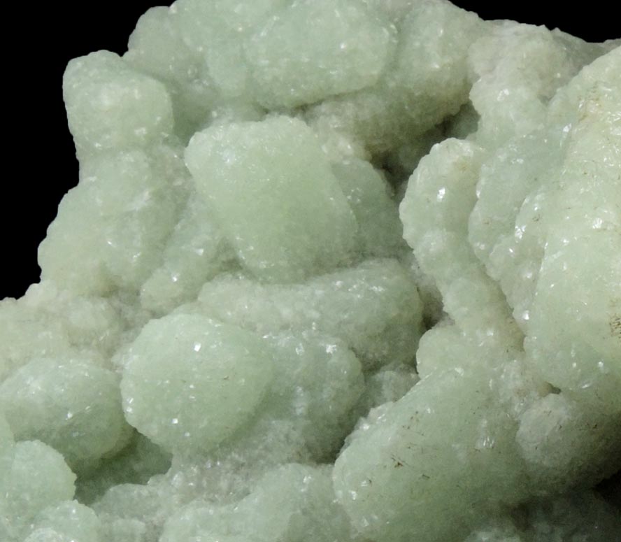 Prehnite pseudomorphs after Glauberite from Fanwood Quarry (Weldon Quarry), Watchung, Somerset County, New Jersey