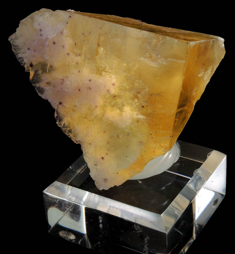 Fluorite from Annabel Lee Mine, Harris Creek District, Hardin County, Illinois