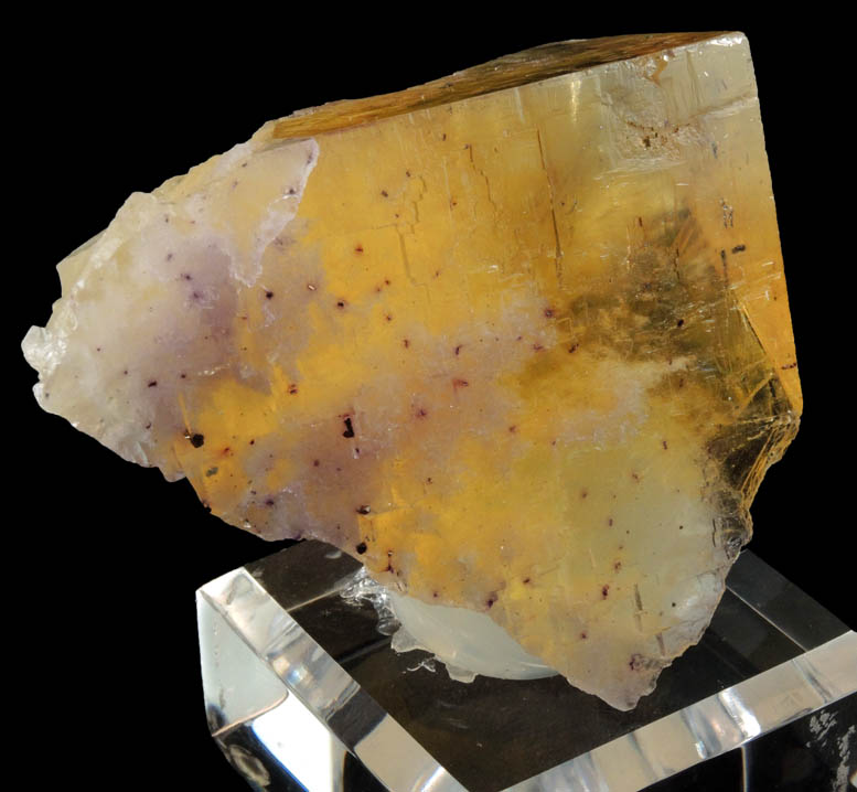 Fluorite from Annabel Lee Mine, Harris Creek District, Hardin County, Illinois