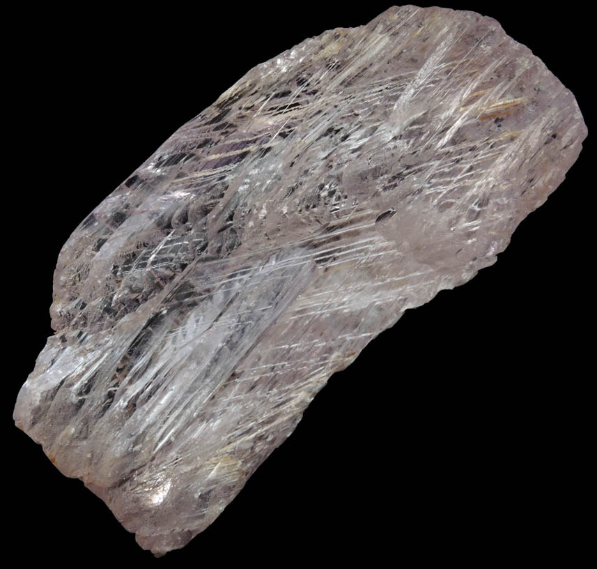 Spodumene var. Kunzite from Pala Chief Mine, Pala District, San Diego County, California