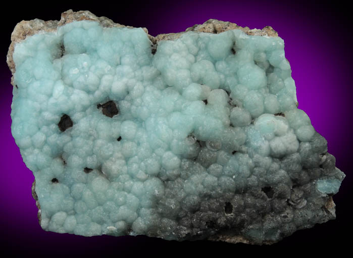 Hemimorphite from 79 Mine, Banner District, near Hayden, Gila County, Arizona