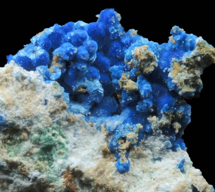 Cyanotrichite from Grandview Mine, Coconino County, Arizona