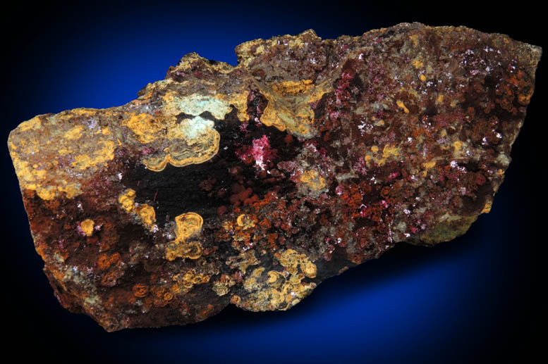 Cuprite (reticulated crystals) from Bisbee, Warren District, Cochise County, Arizona