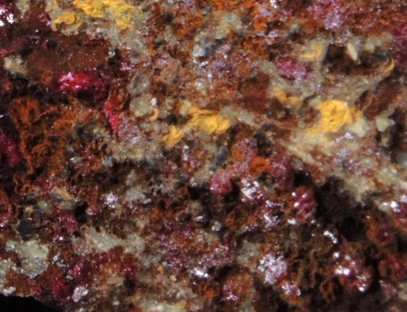 Cuprite (reticulated crystals) from Bisbee, Warren District, Cochise County, Arizona