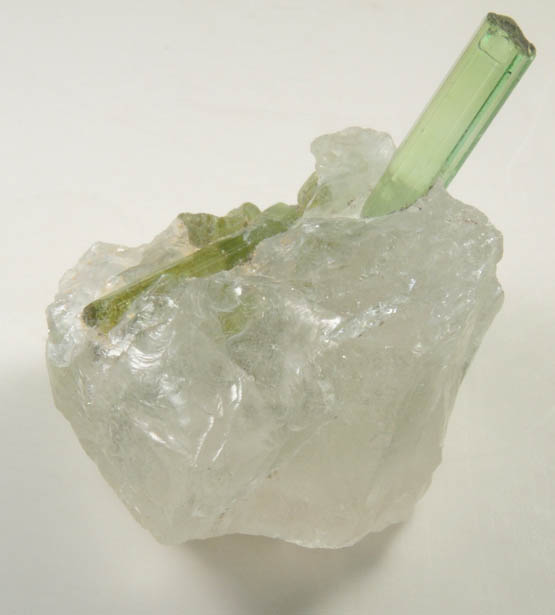 Elbaite Tourmaline on Quartz from Minas Gerais, Brazil