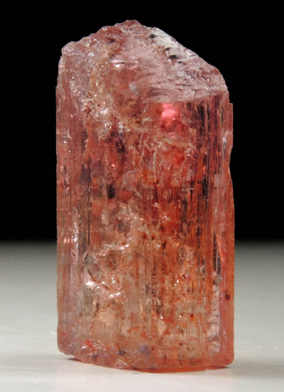 Topaz var. Imperial Topaz from Ouro Preto, Minas Gerais, Brazil