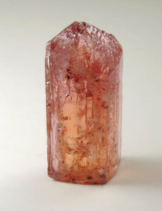 Topaz var. Imperial Topaz from Ouro Preto, Minas Gerais, Brazil