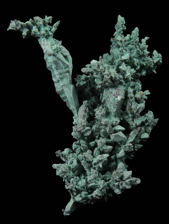 Copper (Spinel Law Twins) from Ray Mine, Mineral Creek District, Pinal County, Arizona