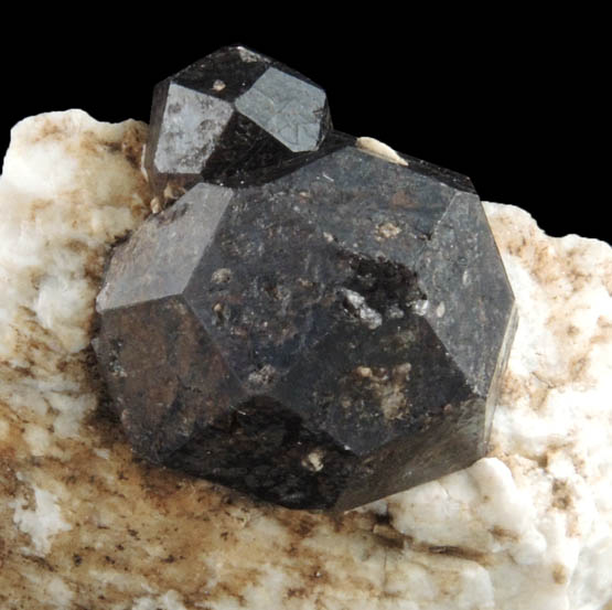 Almandine Garnet from Little Cahuilla Mountain, Riverside County, California