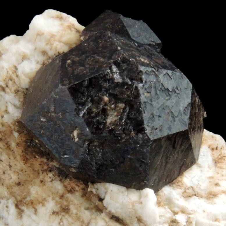 Almandine Garnet from Little Cahuilla Mountain, Riverside County, California