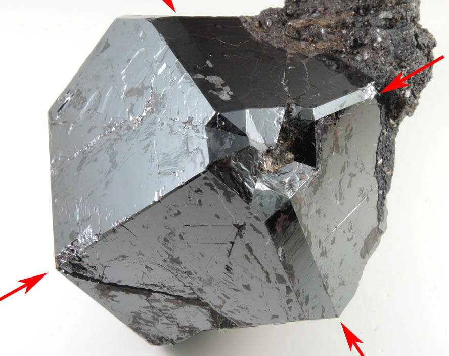 Rutile (twinned crystals) from Graves Mountain, 19.5 km east of Washington, Lincoln County, Georgia