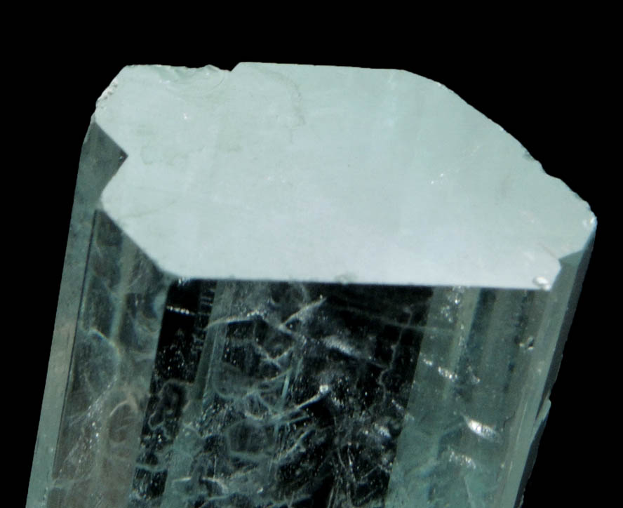 Beryl var. Aquamarine with Muscovite from Stak Nala, Skardu Road, Baltistan, Gilgit-Baltistan, Pakistan