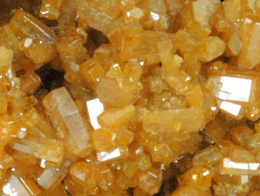 Mimetite on Quartz from Guatomo Mine, near Tham Thalu, south of Hat Yai, Yala Province, Thailand