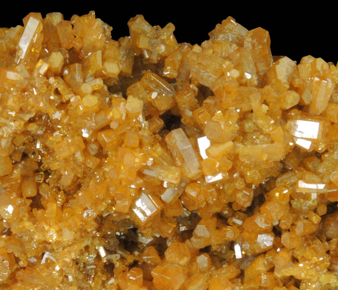 Mimetite on Quartz from Guatomo Mine, near Tham Thalu, south of Hat Yai, Yala Province, Thailand