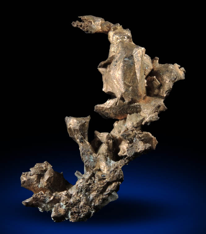 Copper with minor Quartz from Spachievo, Rhodope Mountains, Bulgaria