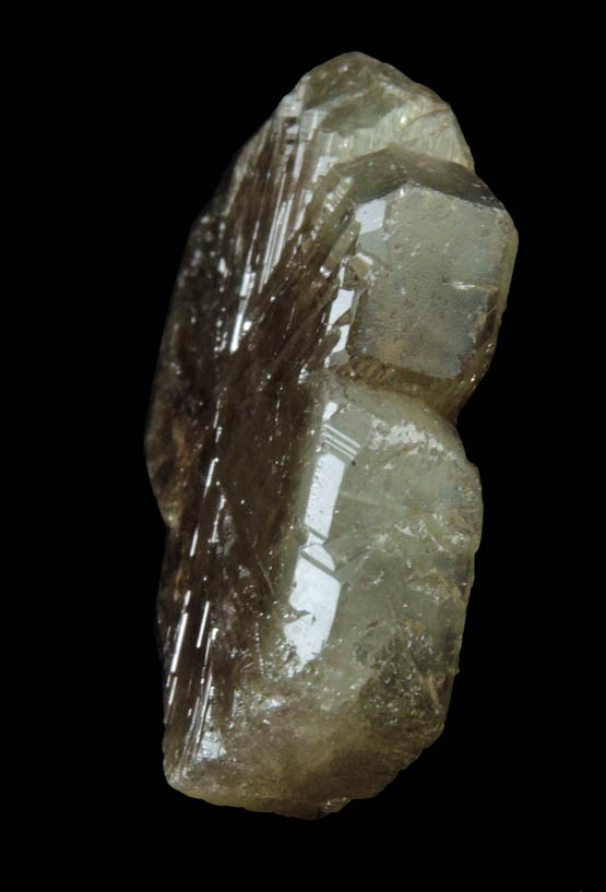 Chrysoberyl (twinned crystals) from Colatina, Esprito Santo, Brazil