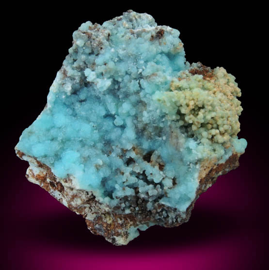 Chalcoalumite from Grandview Mine, Coconino County, Arizona