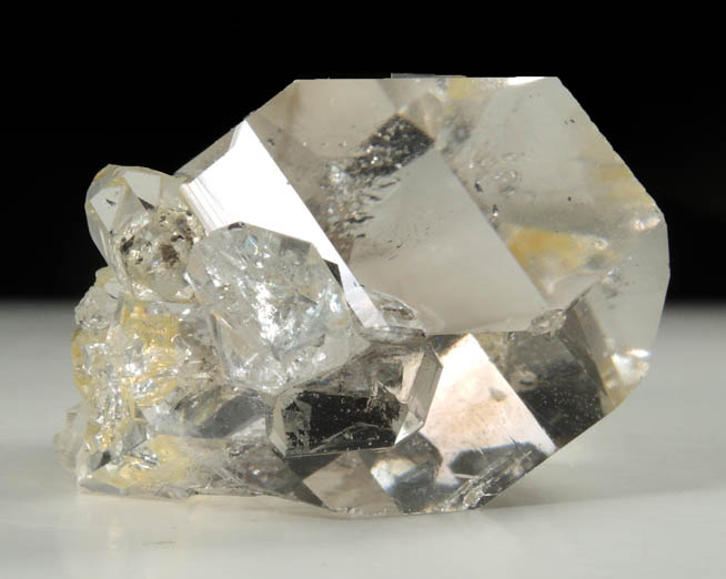 Quartz var. Herkimer Diamonds from Herkimer Diamond Development Mine, Middleville, Herkimer County, New York