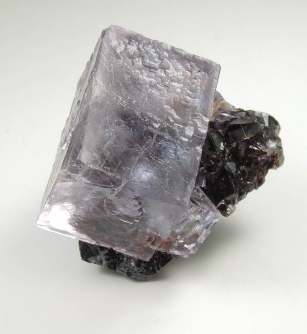 Fluorite on Sphalerite from Elmwood Mine, Carthage, Smith County, Tennessee