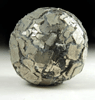 Pyrite (spherical nodule) from Millstream Station, Ashburton Shire, Western Australia, Australia