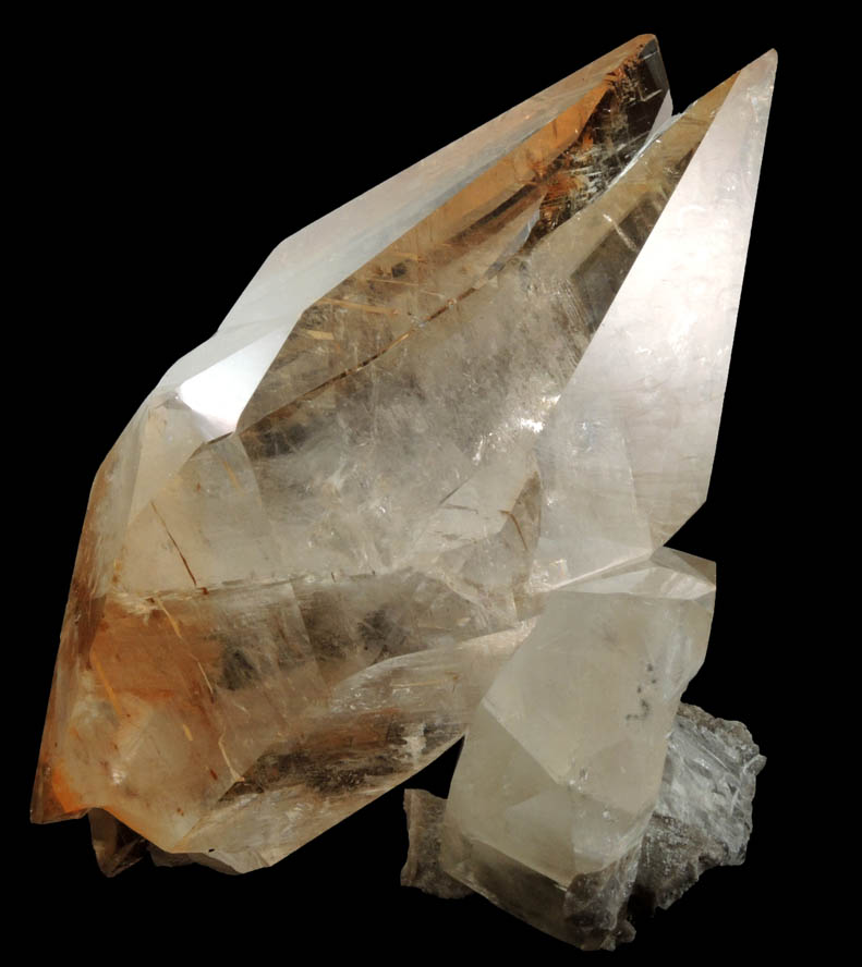 Calcite (twinned crystals) from Elmwood Mine, Carthage, Smith County, Tennessee