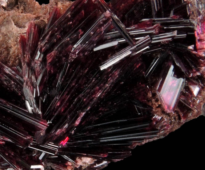 Erythrite from Bou Azzer District, Anti-Atlas Mountains, Tazenakht, Ouarzazate, Morocco (Type Locality for Erythrite)