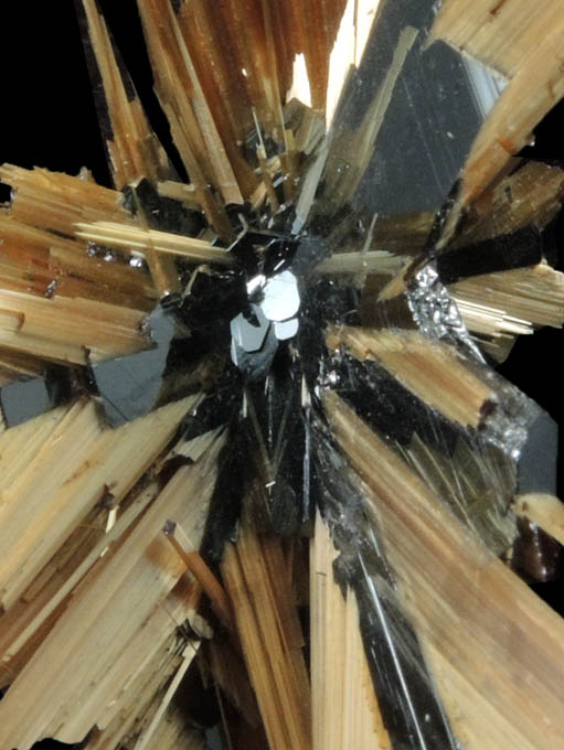 Rutile and Hematite from Novo Horizonte, Bahia, Brazil